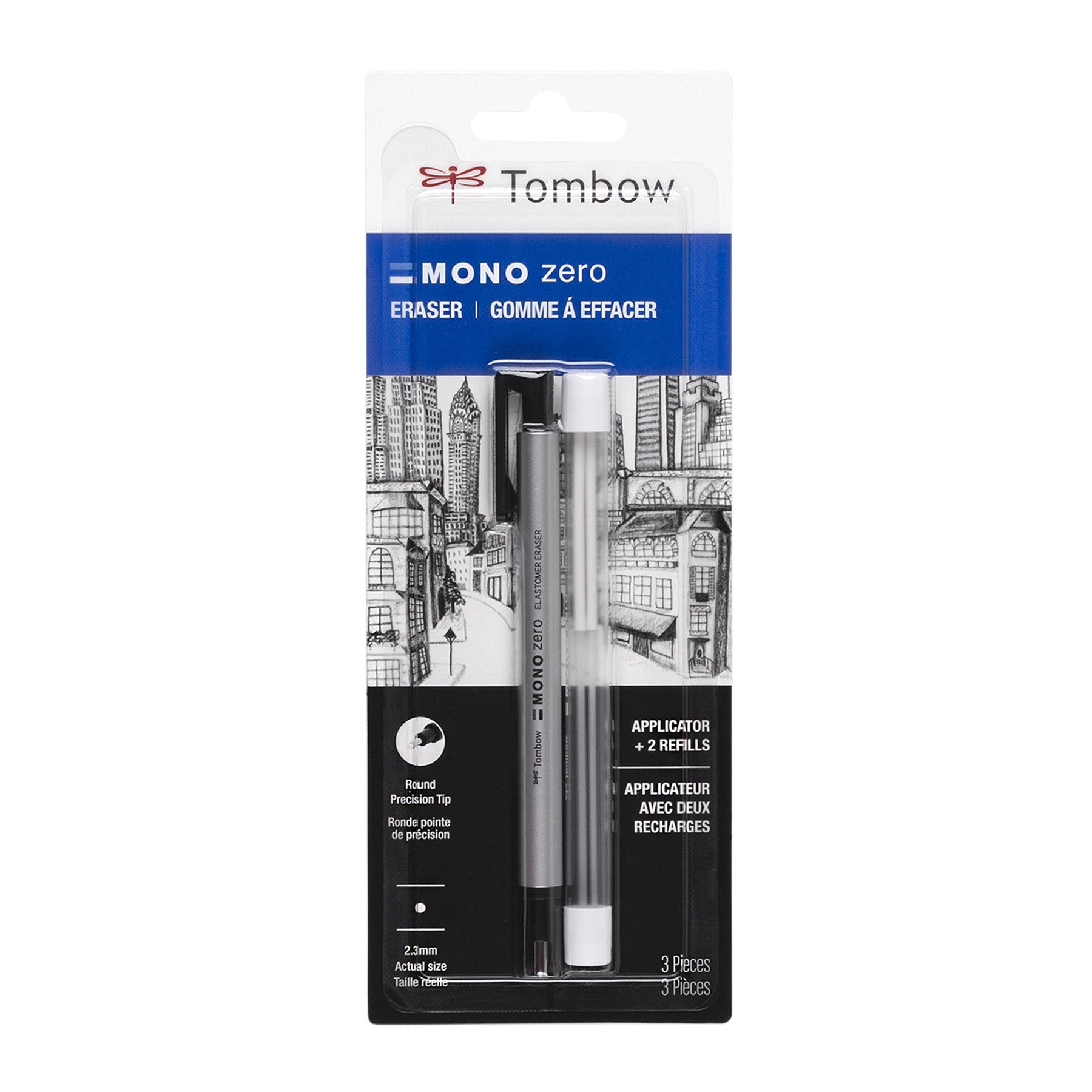リンボ out of hand MONO Zero Round Eraser + Refill Value Pack – Tombow USA