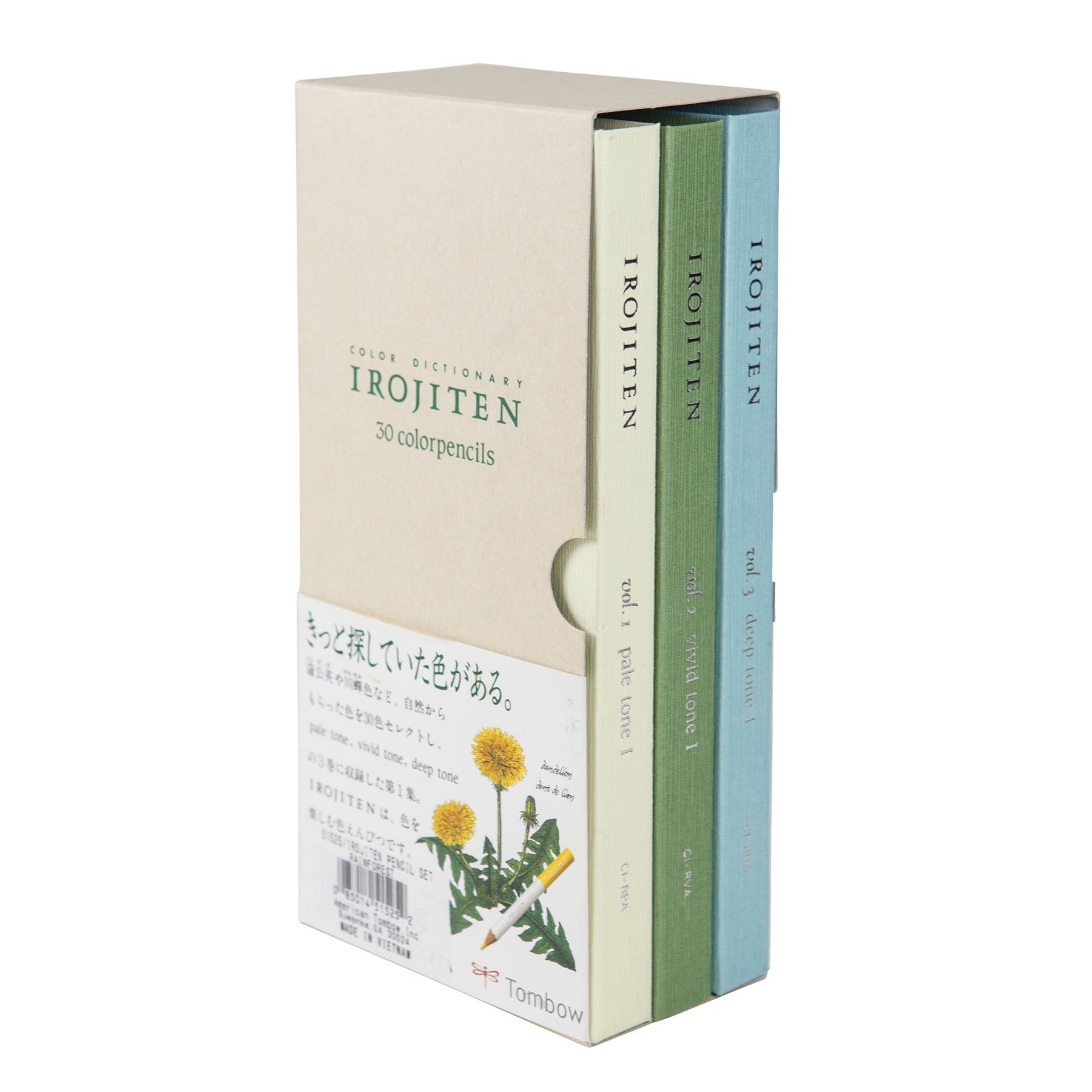 Irojiten Colored Pencils Dictionary, Rainforest – Tombow USA