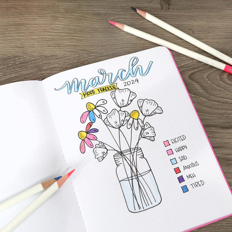 Flower Bouquet Mood Tracker