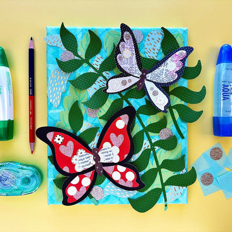 Painting with Scissors... and Glue!