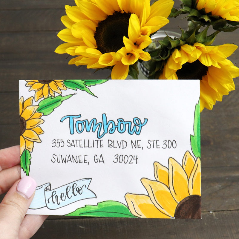 Happy Mail: Sunflower Envelope
