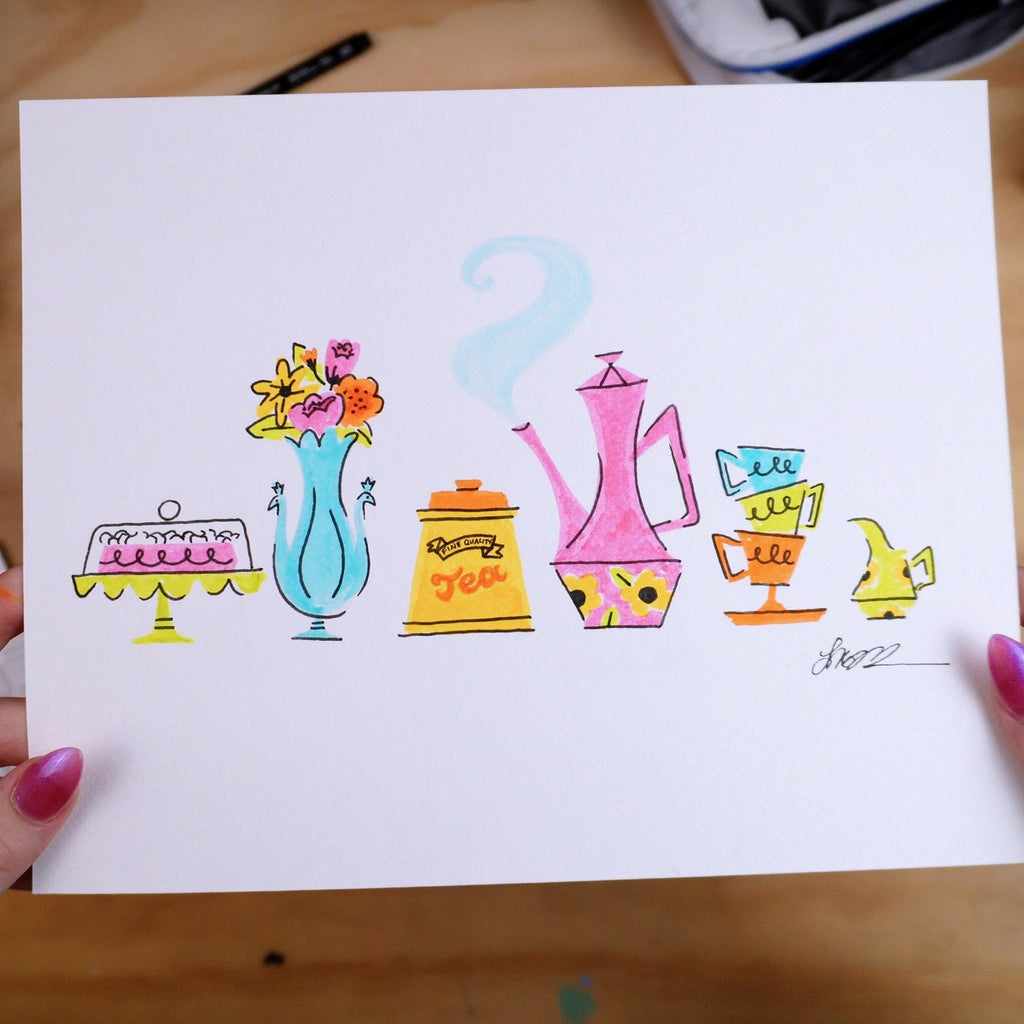 Dual Brush Pen, 40th Anniversary, Illustration Workshop