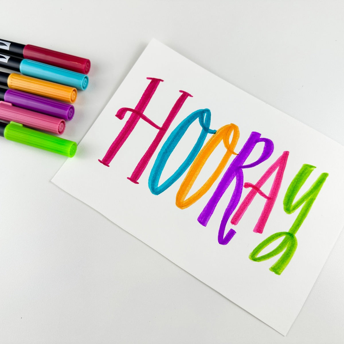 Dual Brush Pen, 40th Anniversary, Lettering Workshop