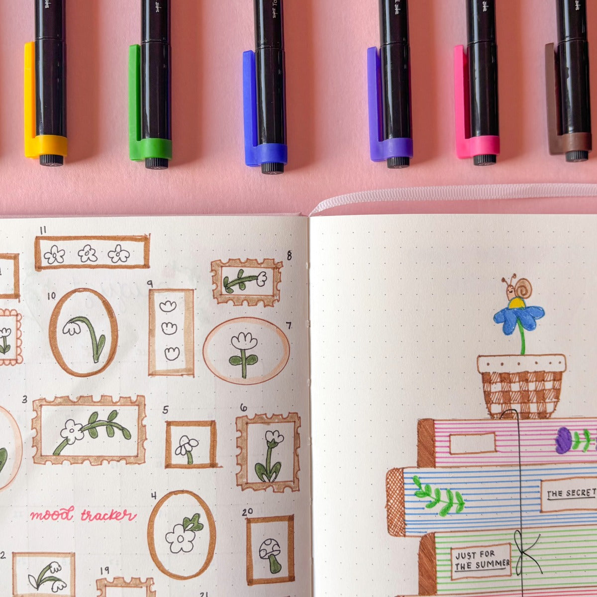 Fine Liner Foundations and Trend-Inspired Journal Spread Workshop