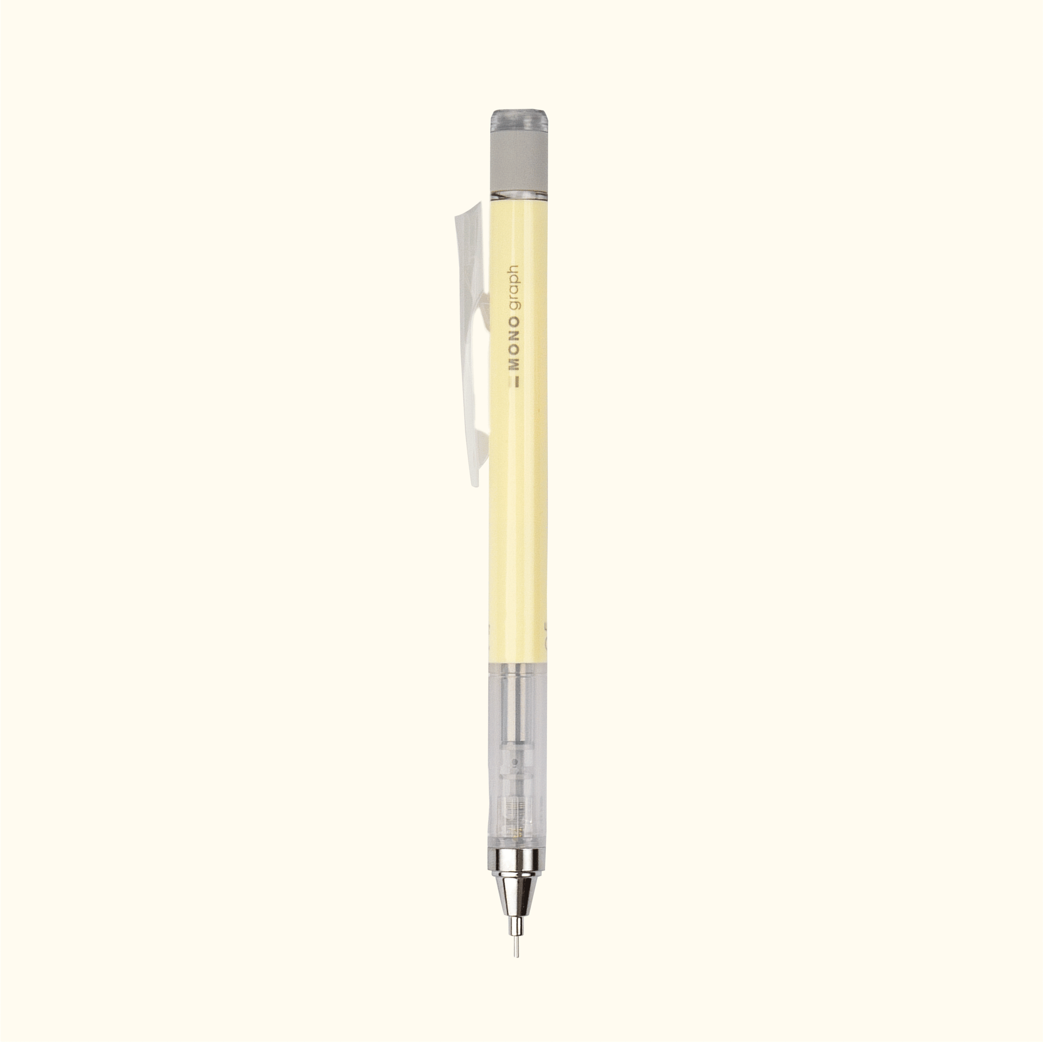 MONO Graph Mechanical Pencil, Pastel, Cream Yellow