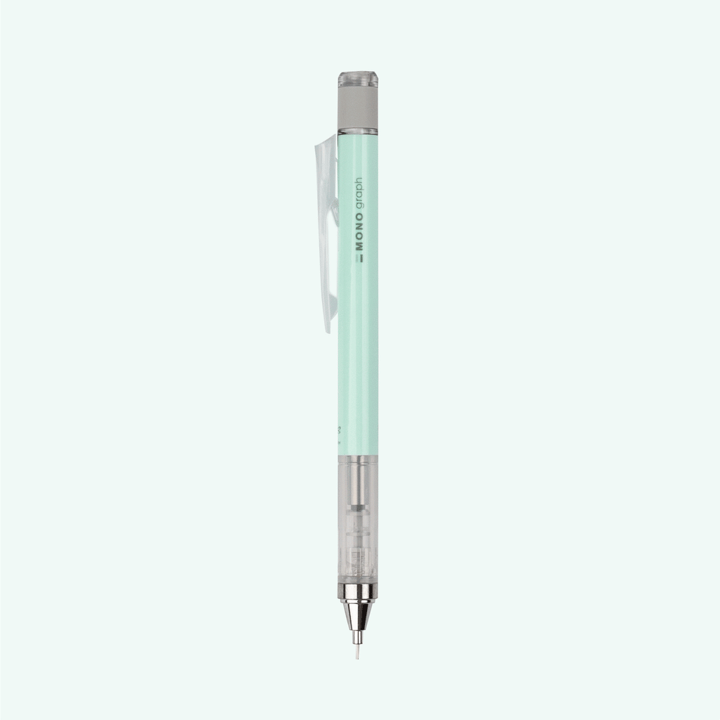 MONO Graph Mechanical Pencil, Pastel, Mint Green
