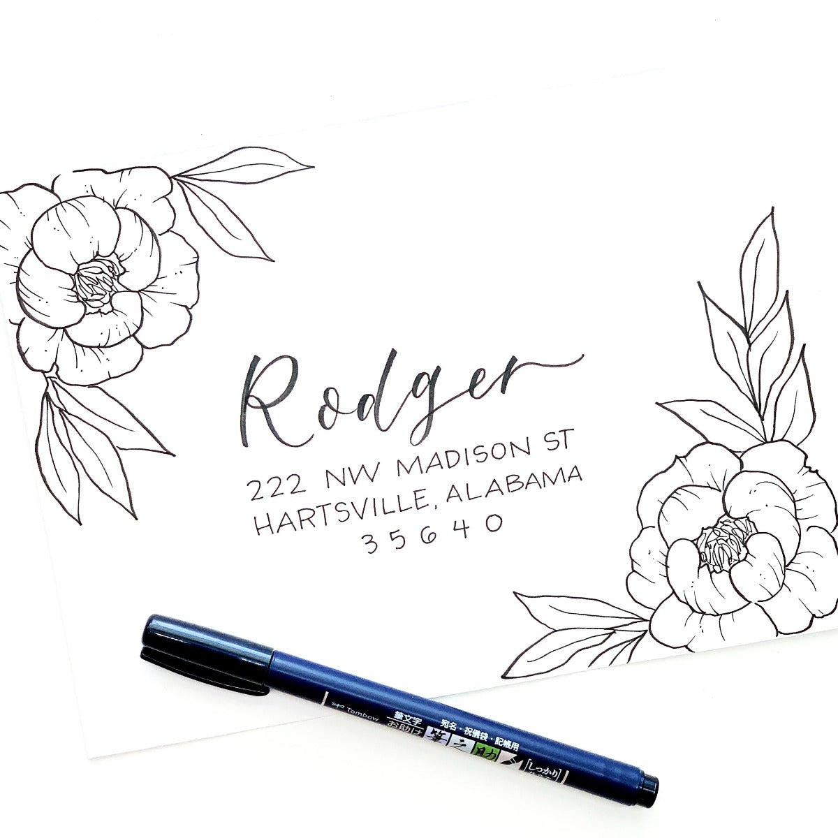 Fudenosuke Brush Pen 4-Pack