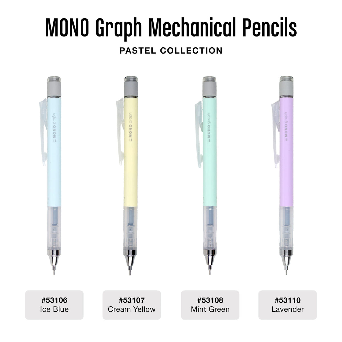 MONO Graph Mechanical Pencil, Pastel