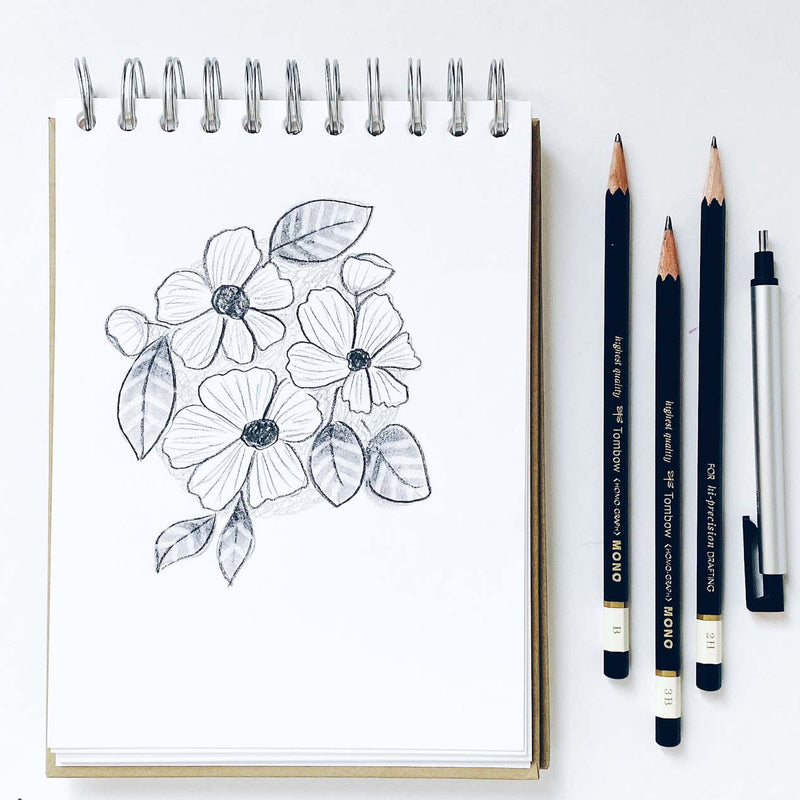 Pencil Shading Tips for Easily Sketching Flowers