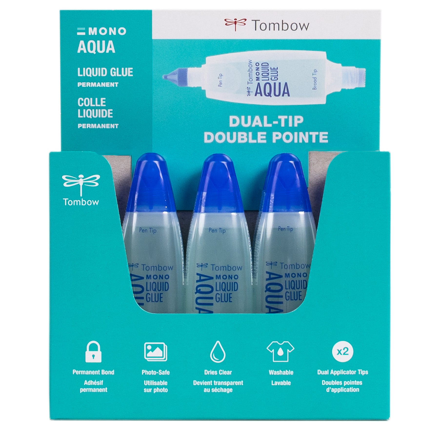 MONO Aqua Liquid Glue, 10-Pack