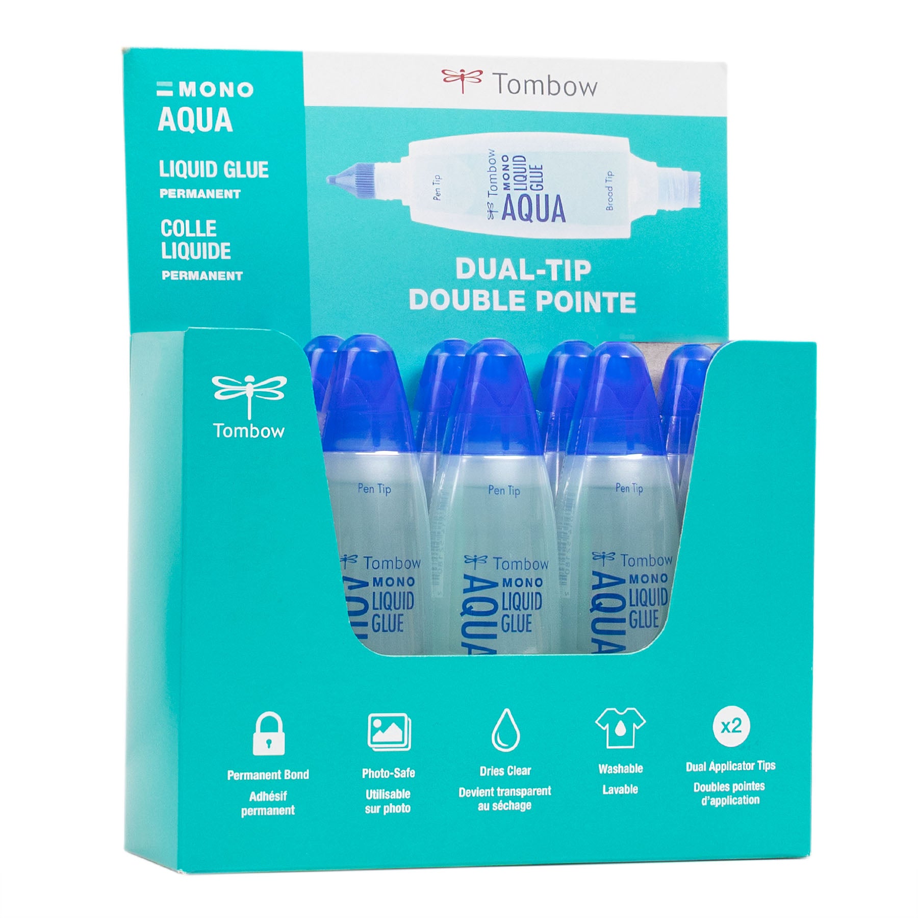 MONO Aqua Liquid Glue, 10-Pack