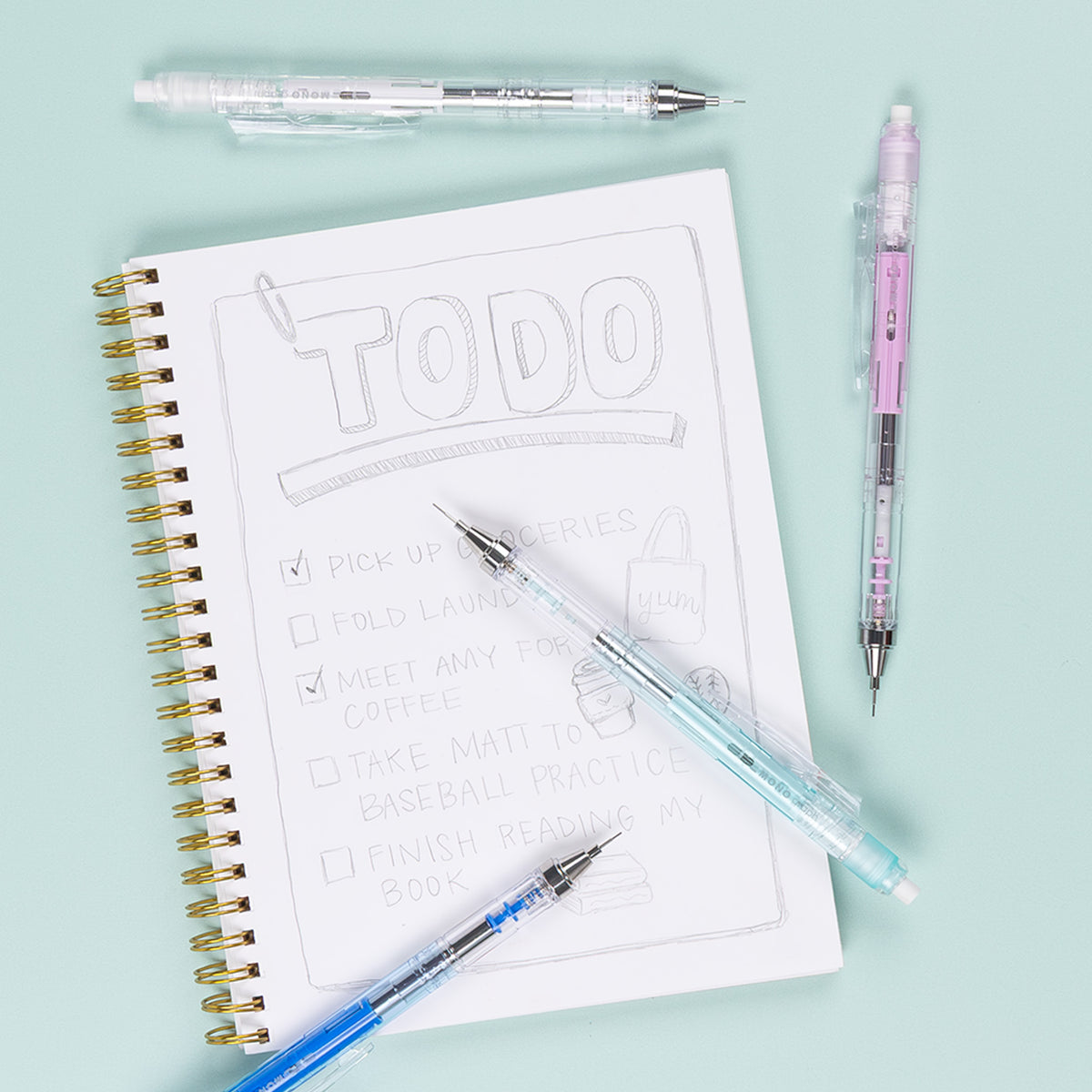 MONO Graph Mechanical Pencil, Clear