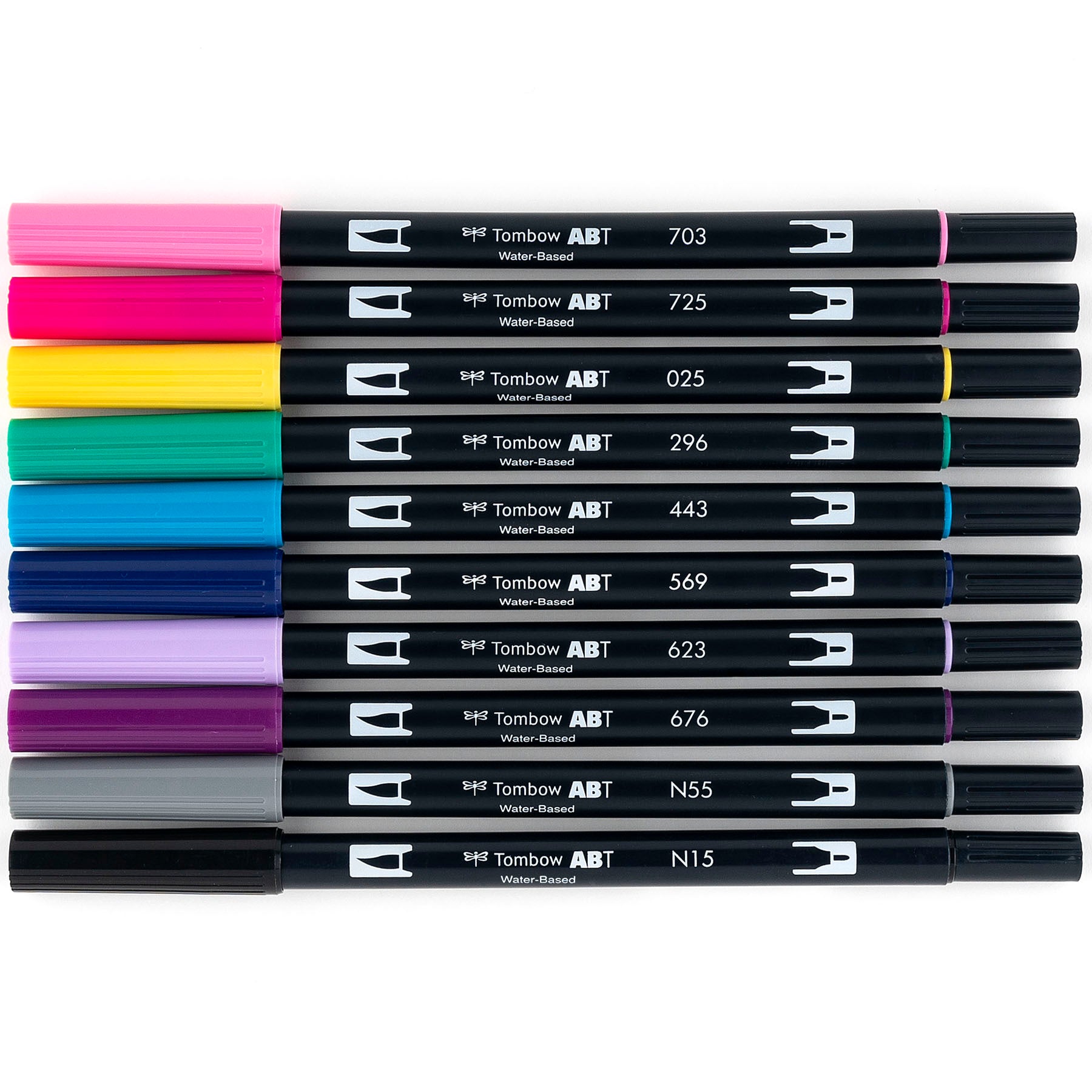 Dual Brush Pen Art Markers 10-Pack | Galaxy | Brush Markers