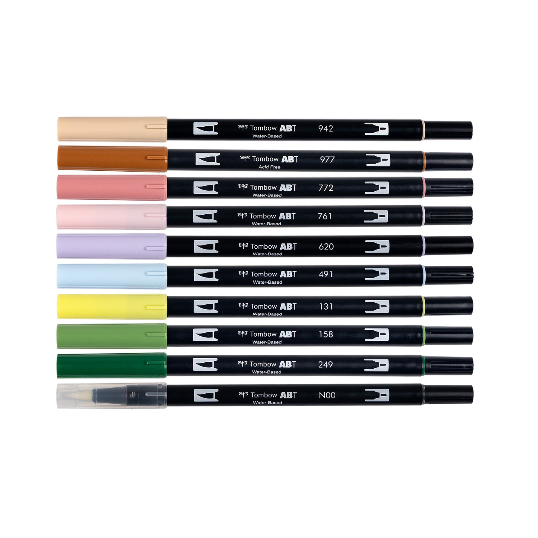 Dual Brush Pen Art Markers, Fairies, 10-Pack