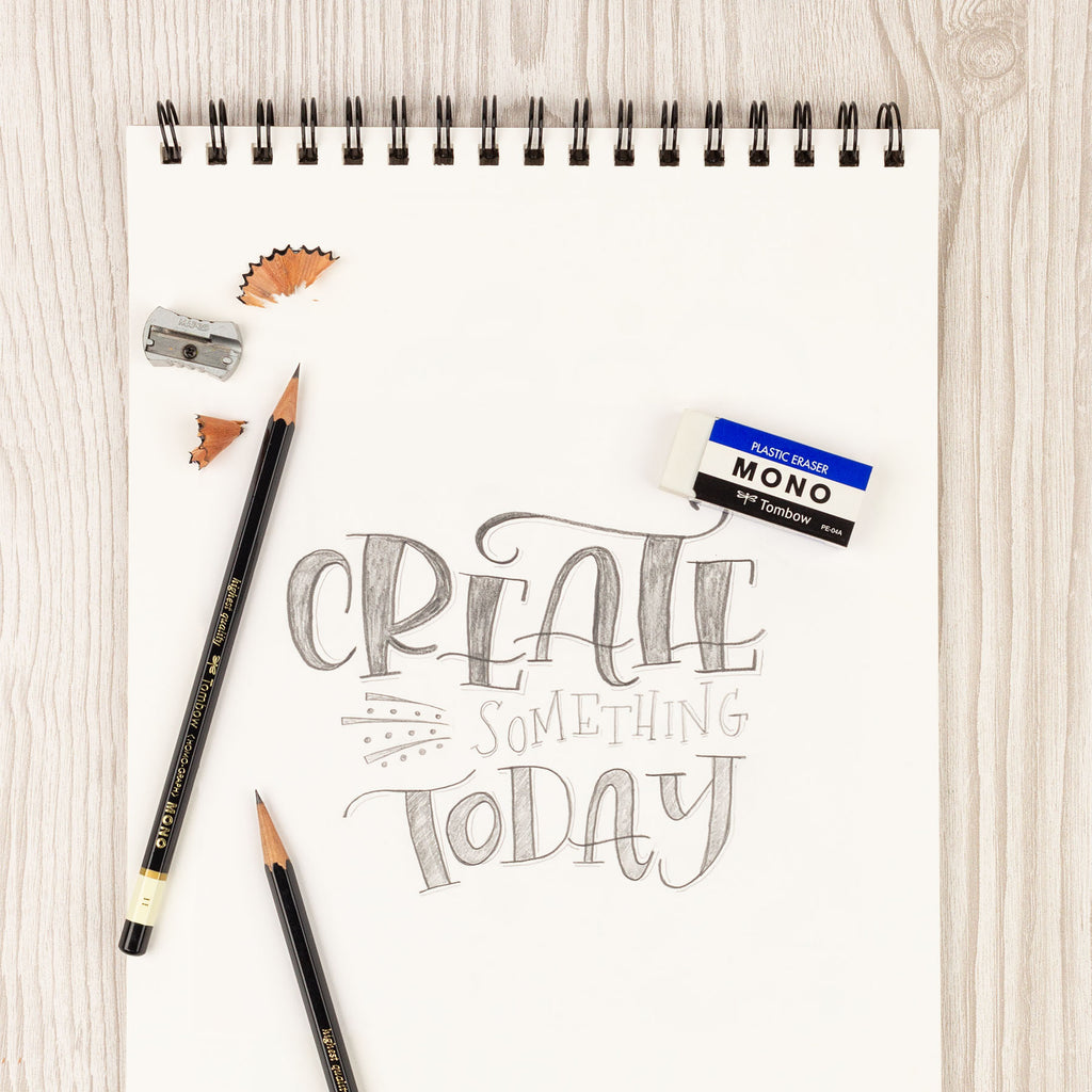 MONO Eraser, White, Medium, 3 Pack