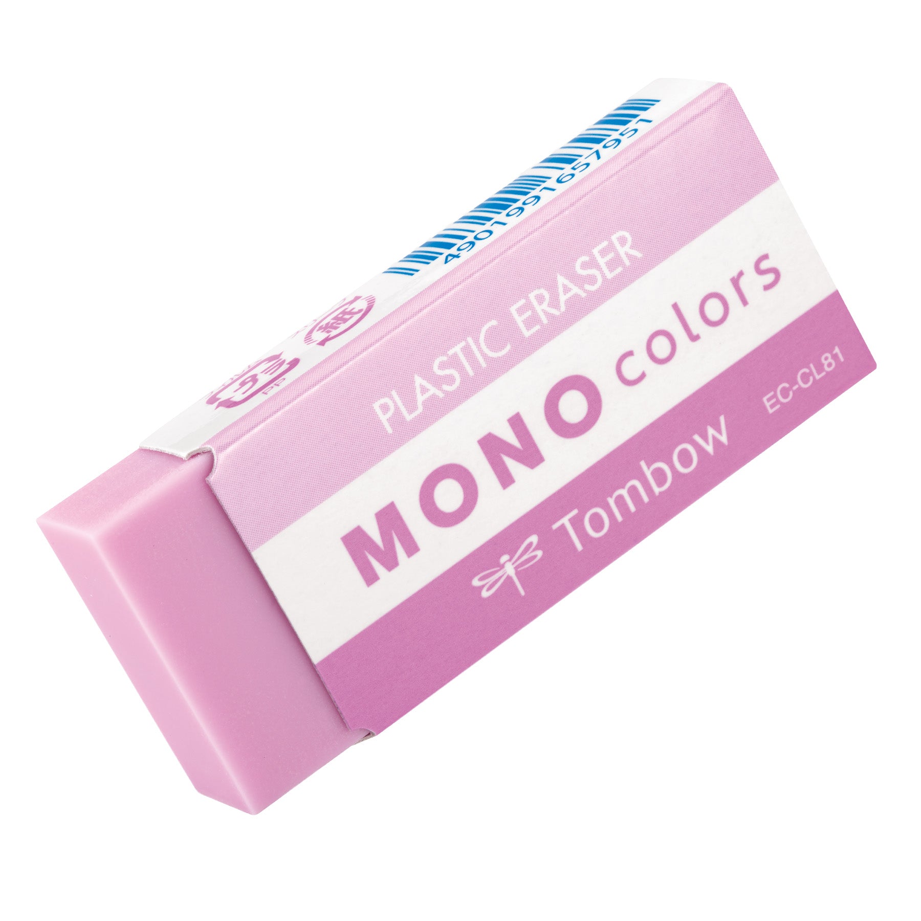 MONO Eraser Colors, 50 PC Display