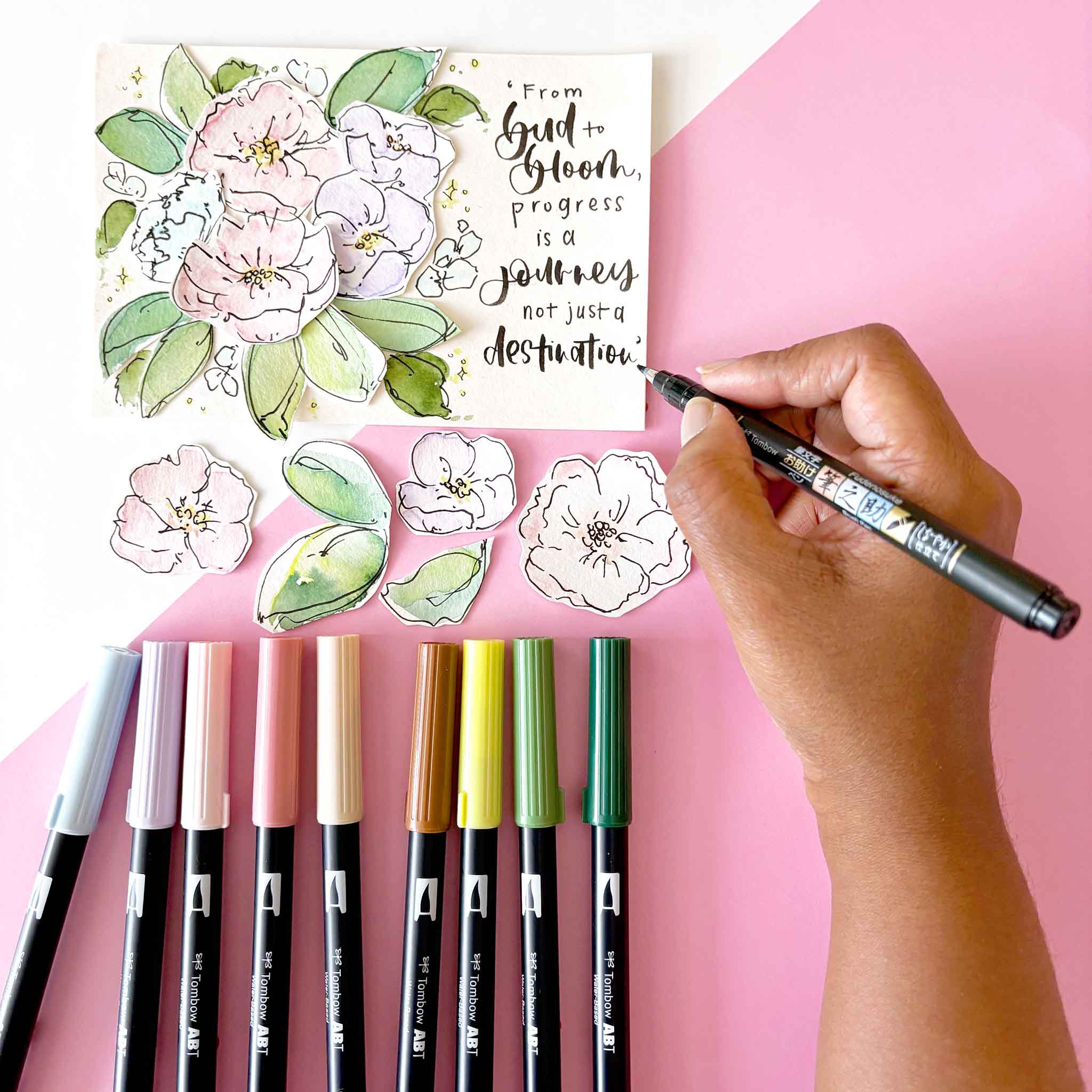 Fudenosuke Brush Pen 2-Pack