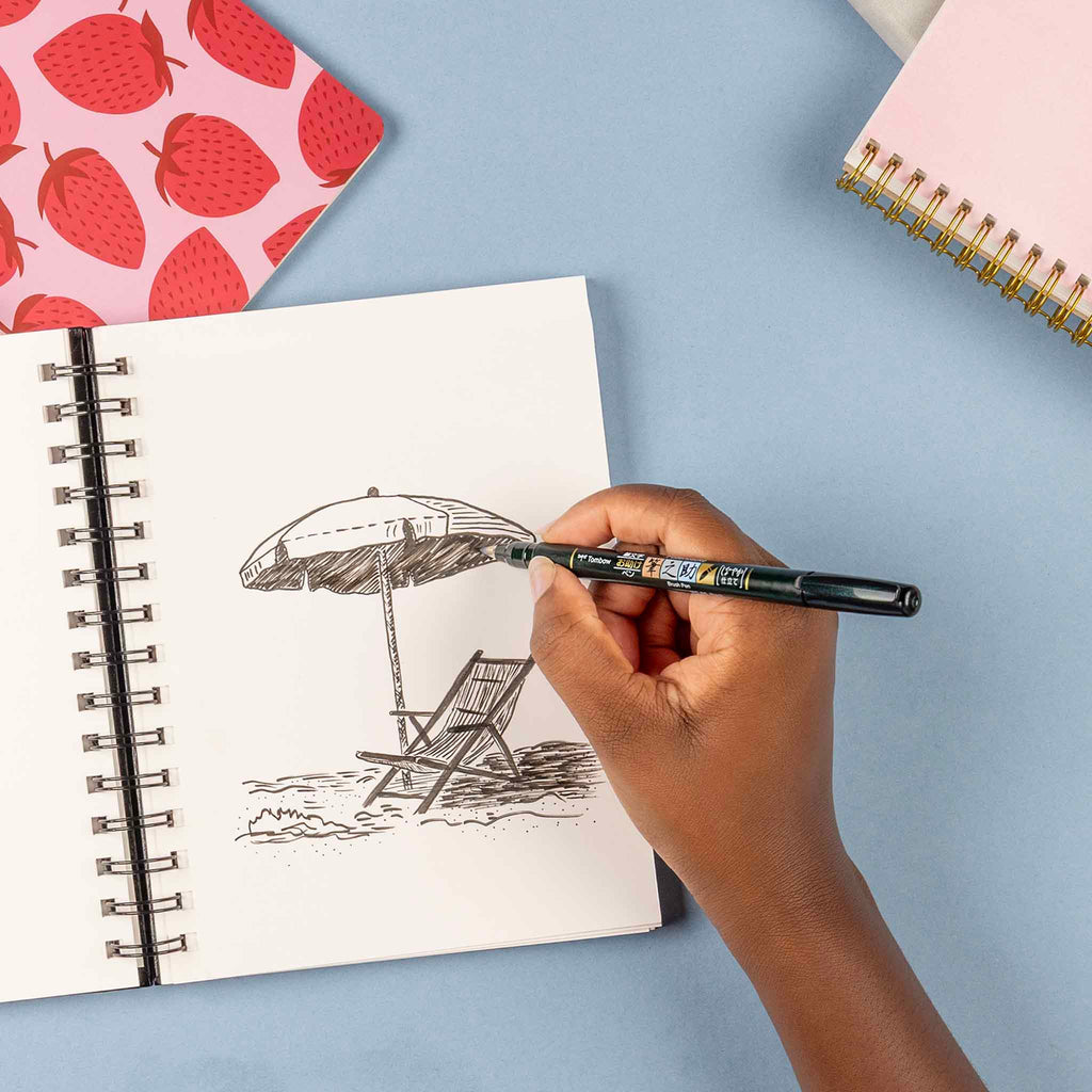 Fudenosuke Brush Pen 2-Pack