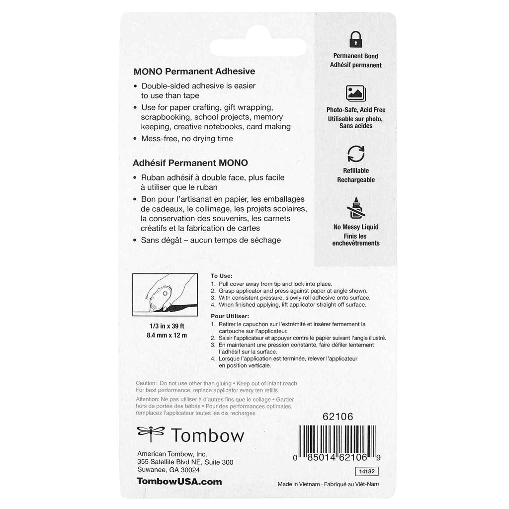 MONO Adhesive Permanent