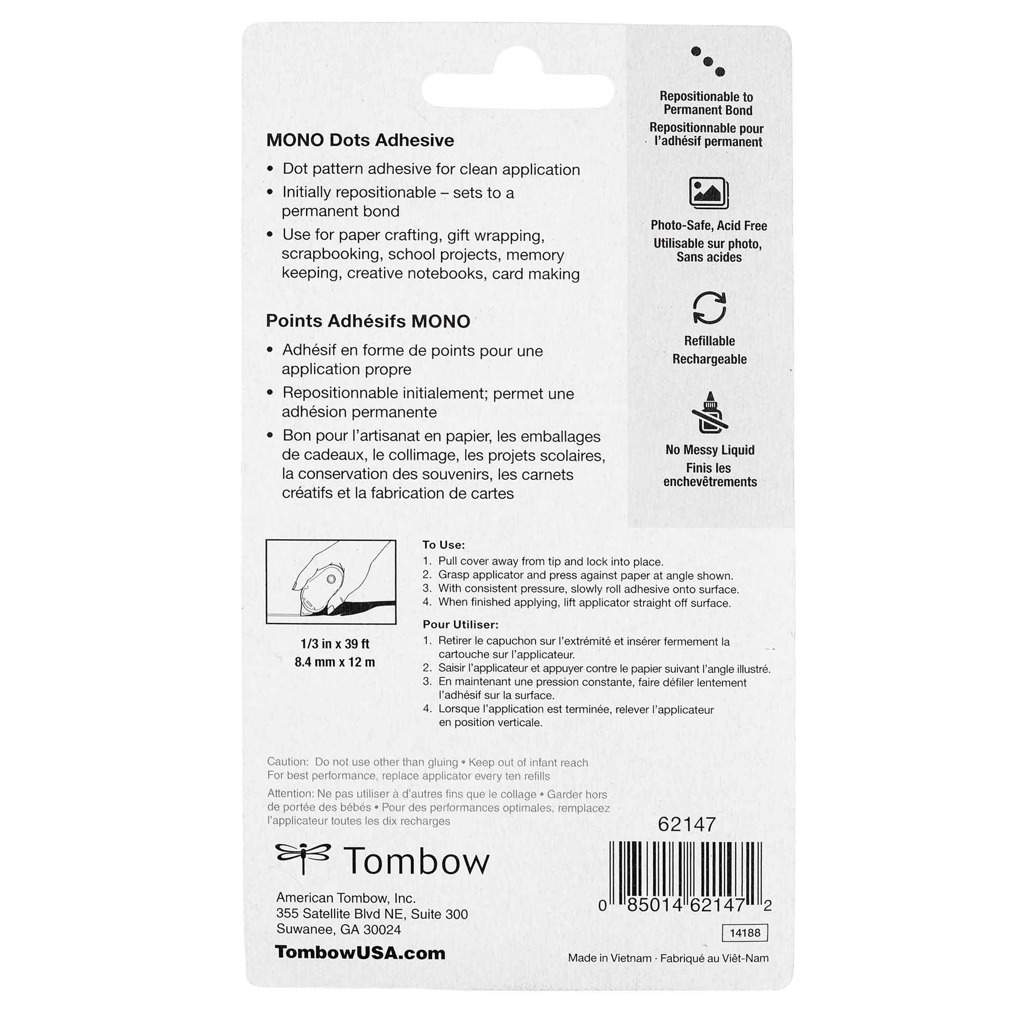 MONO Adhesive Dots