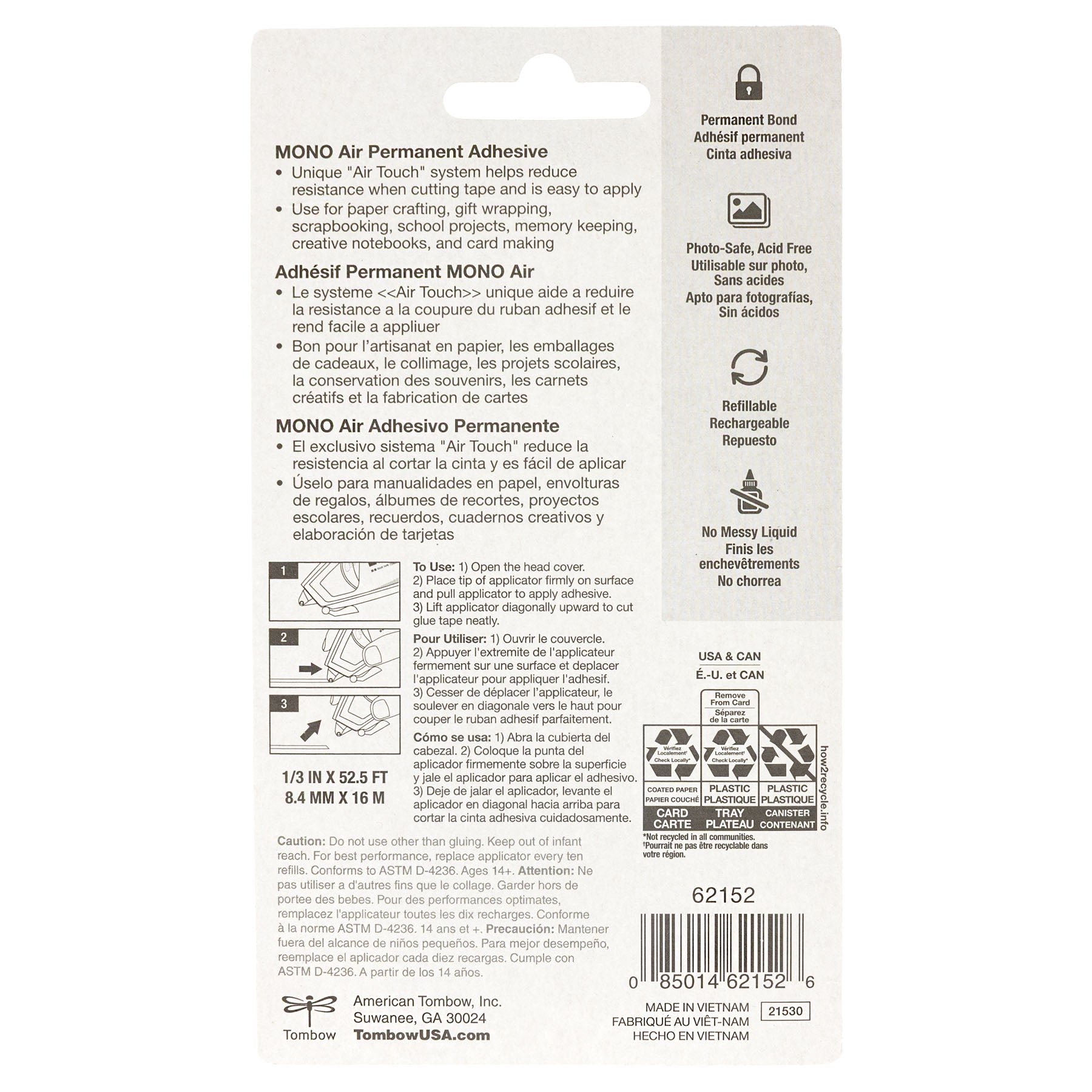 MONO Air Touch Adhesive