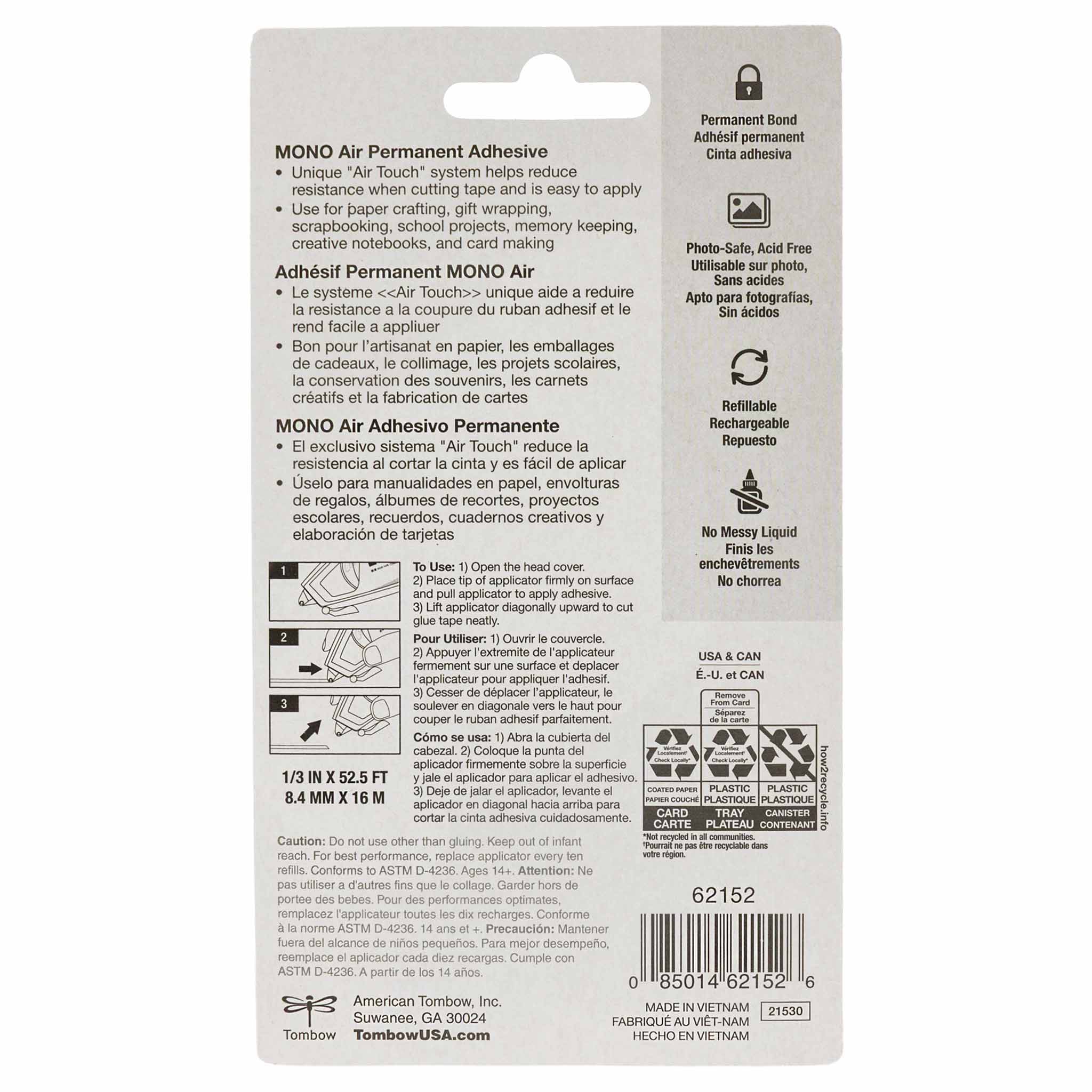 MONO Air Touch Adhesive
