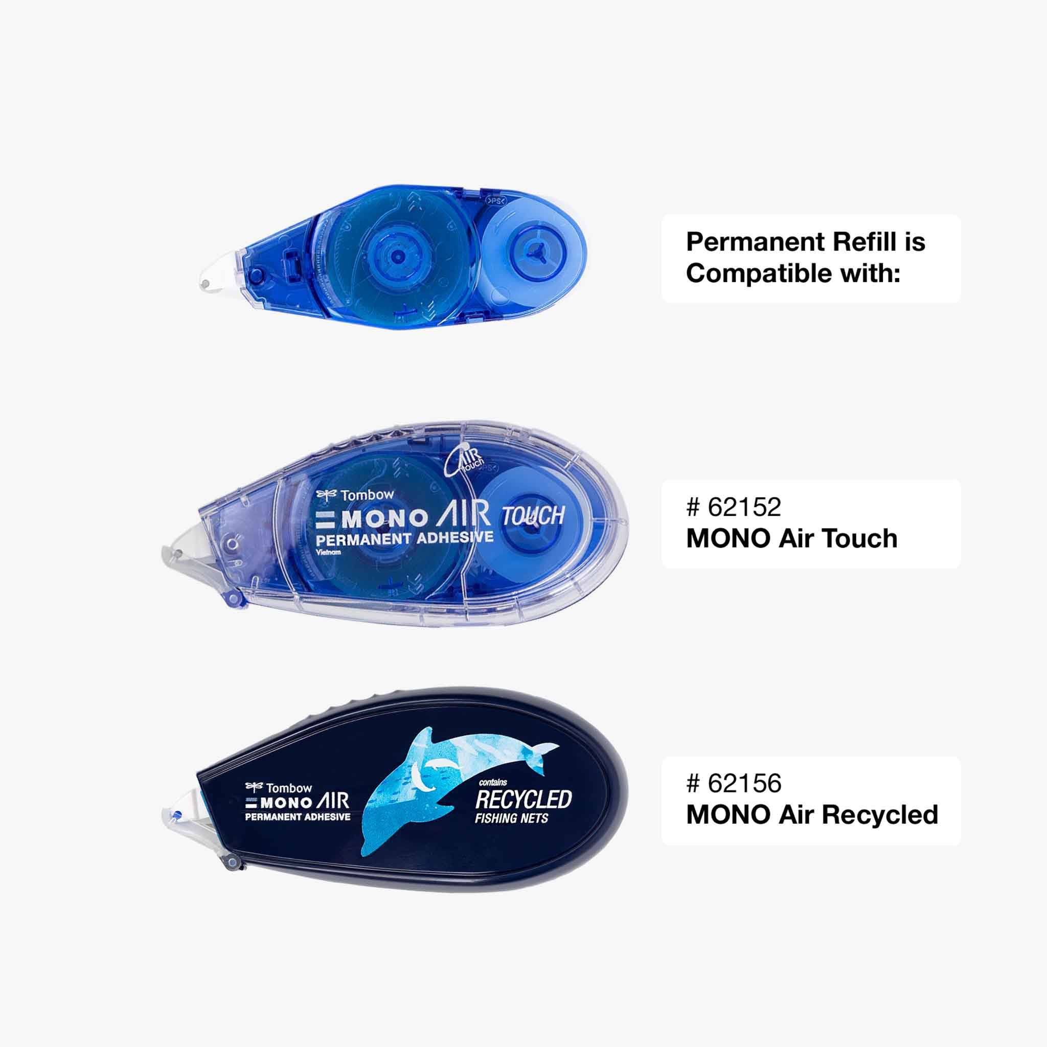 Refill 2-Pack, MONO Air Touch Adhesive