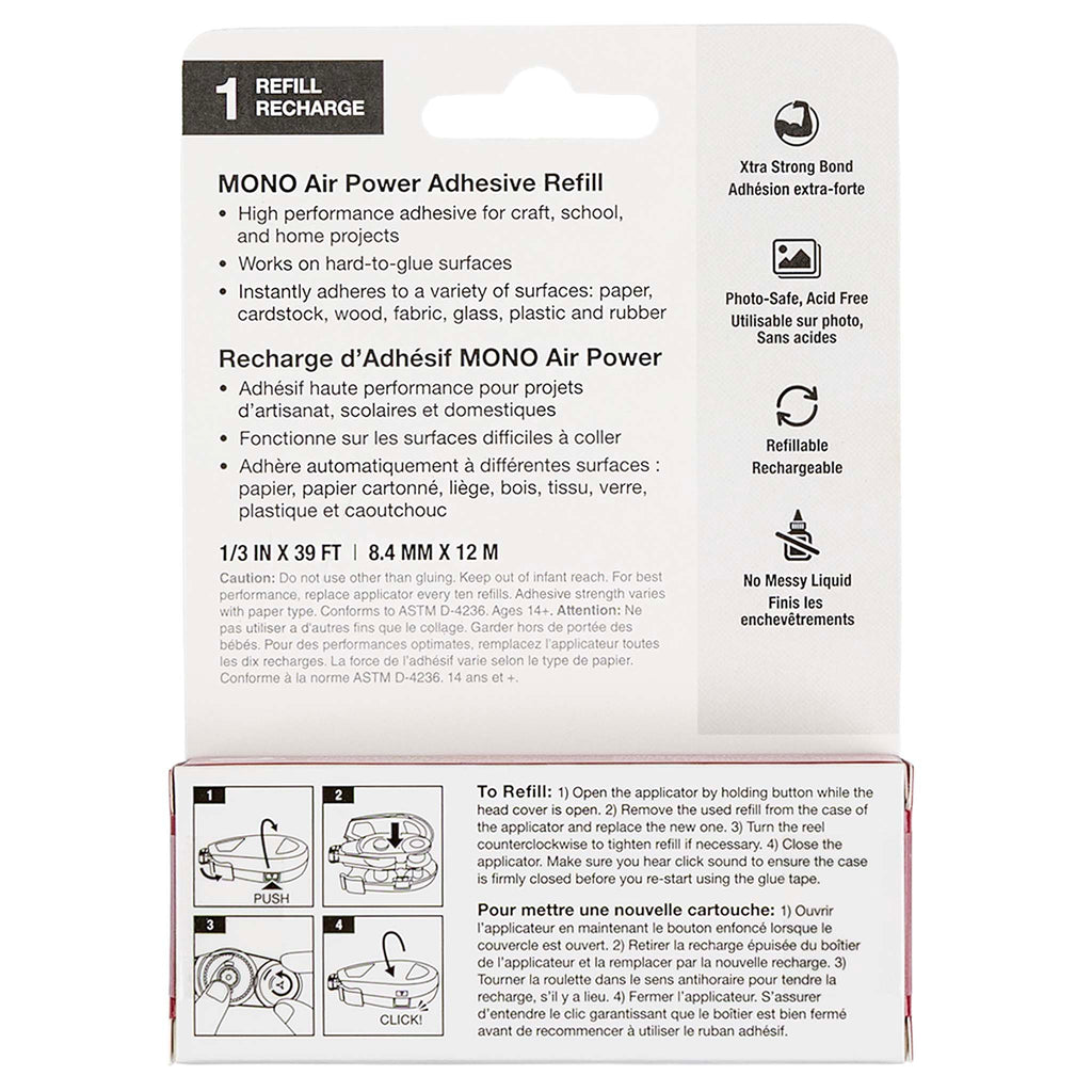 MONO Air Power Adhesive Refill
