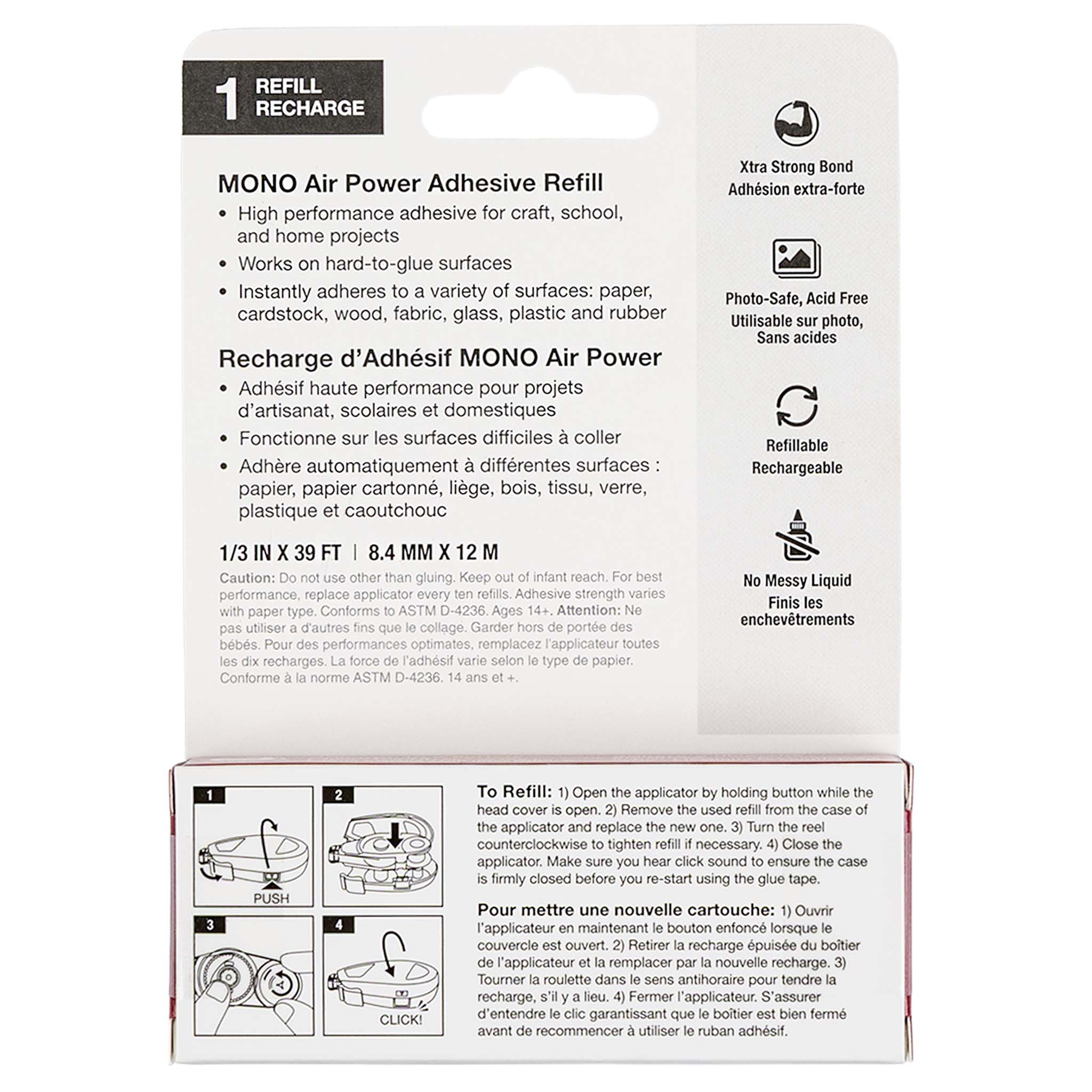 MONO Air Power Adhesive Refill