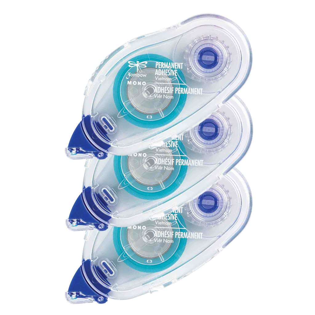 Refill, MONO Adhesive Permanent, 3 Pack