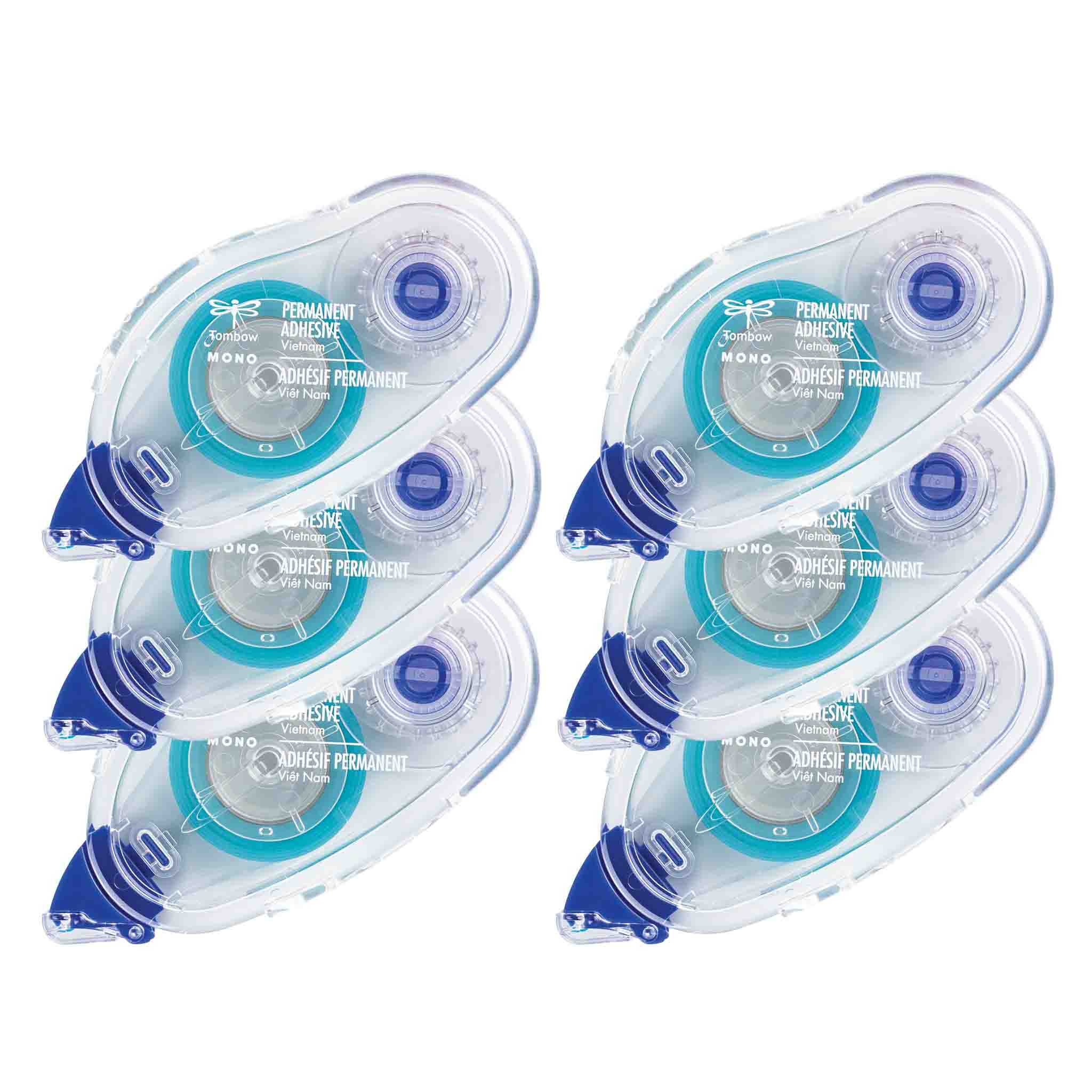 Refill, MONO Adhesive Permanent, 6 Pack
