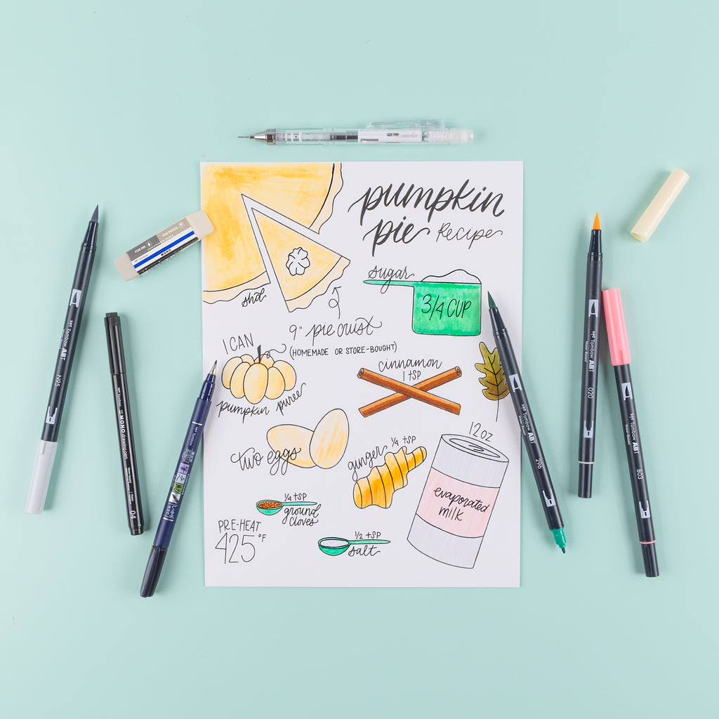 Recipe Card Illustration Workshop