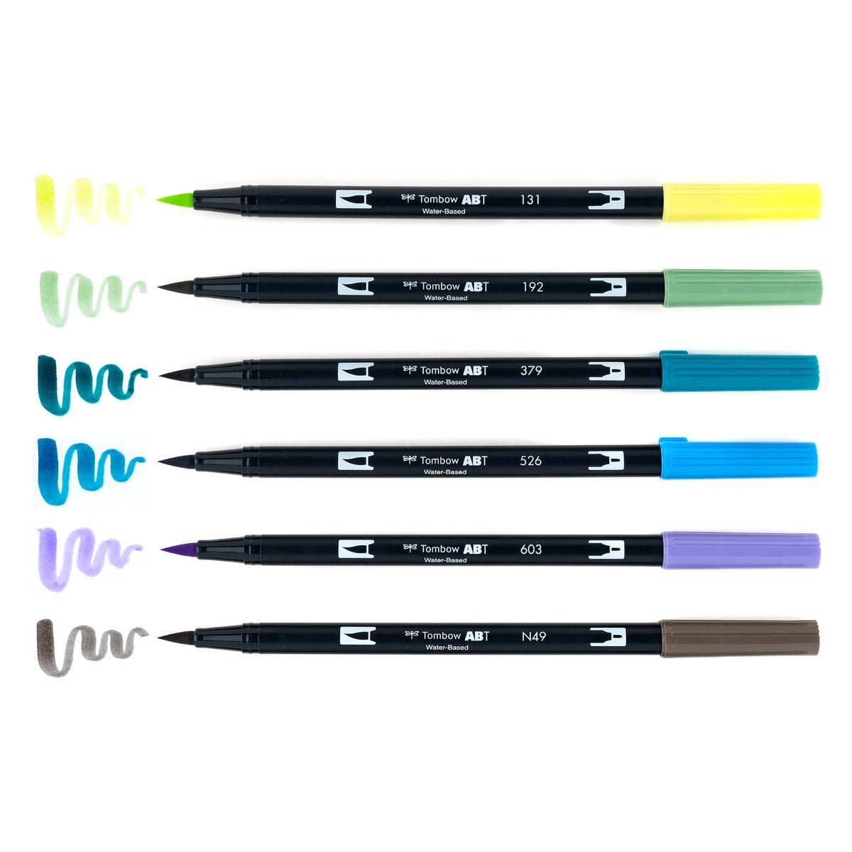 Dual Brush Pen Art Markers, Landscape, 6-Pack – Tombow USA