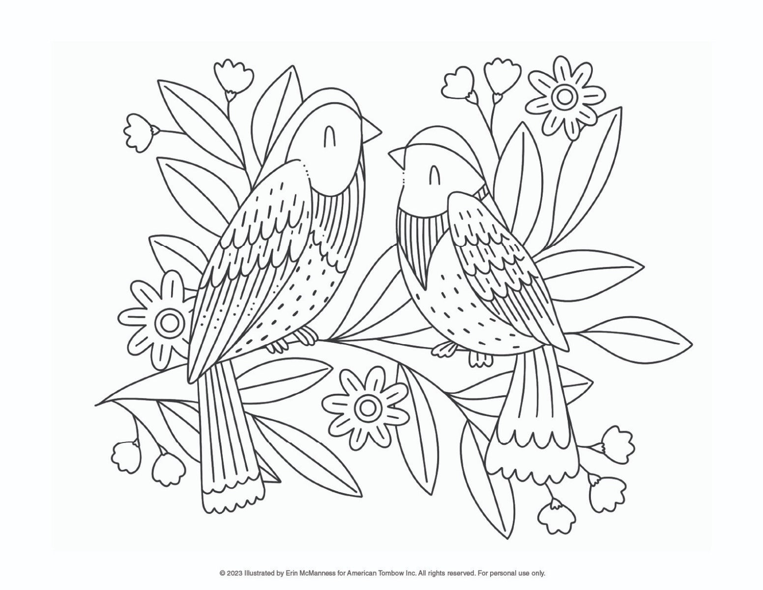 Perfect Blends Artwork Coloring Worksheet