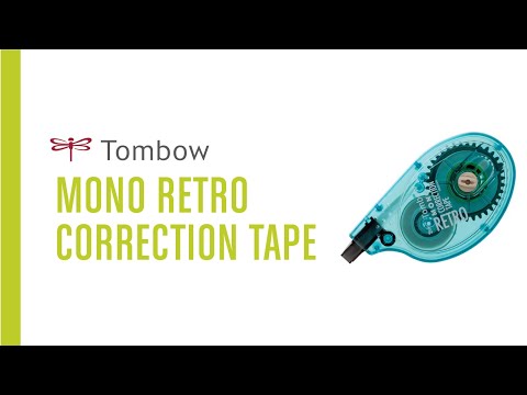 MONO Correction Tape Retro, 4-Pack