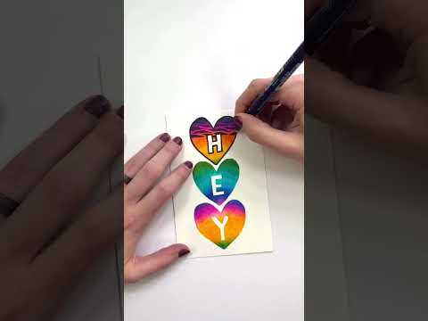 Lettering in Color Set
