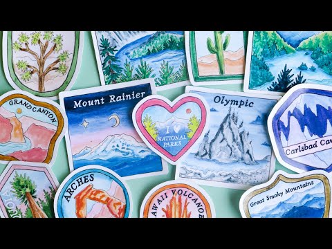 National Park Sticker Art Workshop