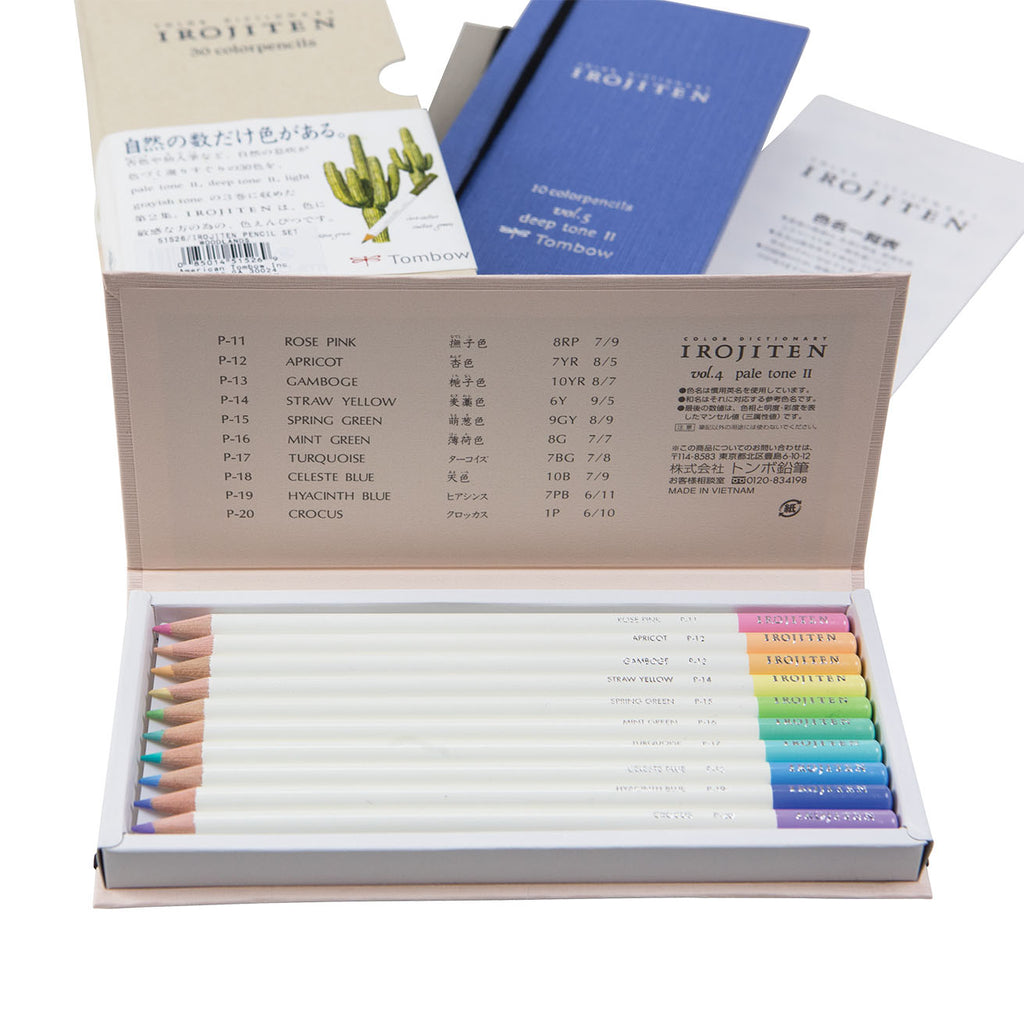 Irojiten Colored Pencils Dictionary, Woodlands