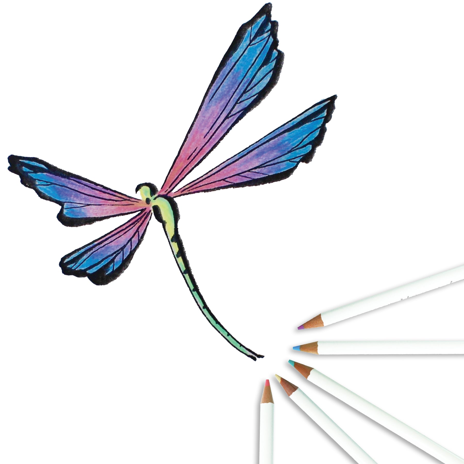 Irojiten Colored Pencils Dictionary, Woodlands