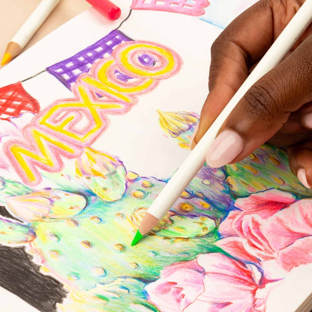 Irojiten Colored Pencil Set, Vivid