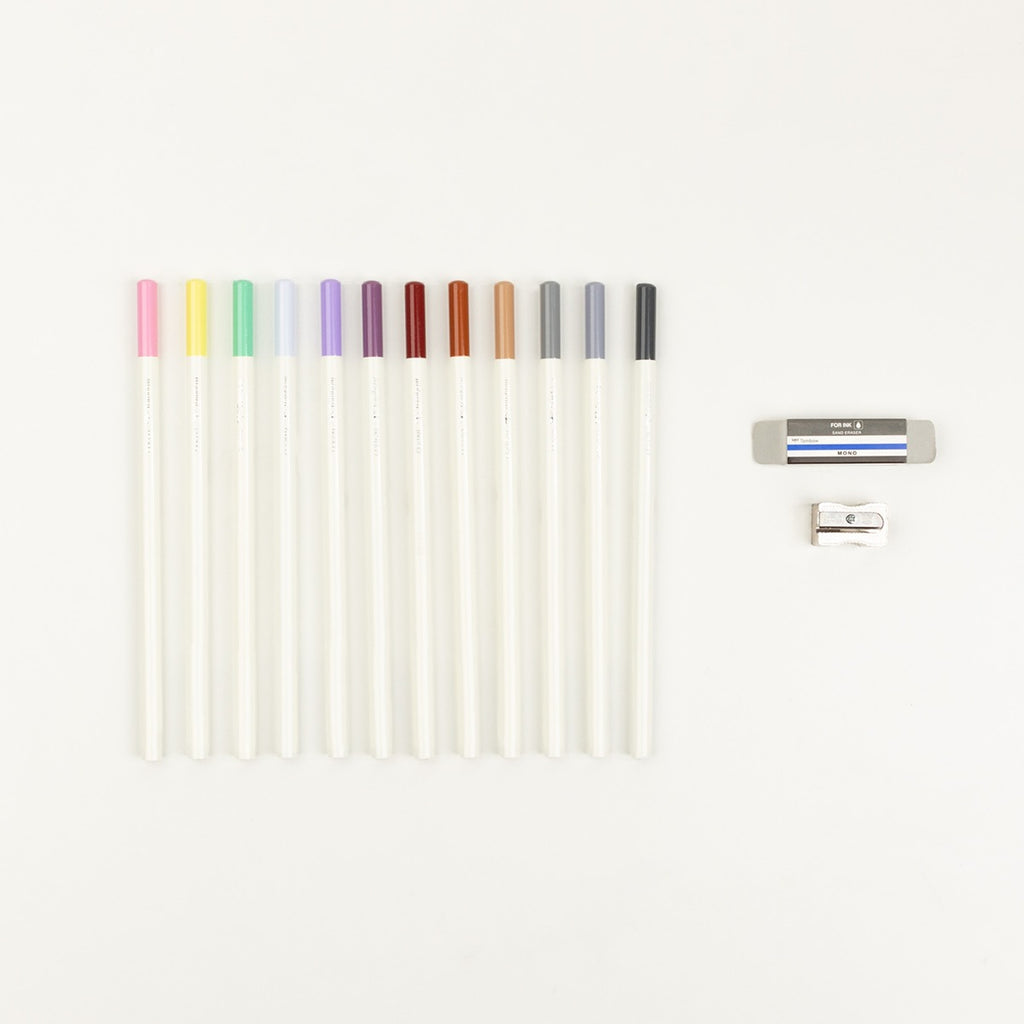 Irojiten Colored Pencil Set, Tranquil