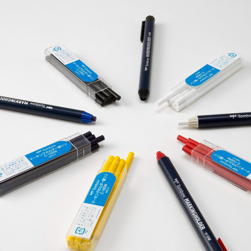Marking Holder, Refill, Blue, 6PC
