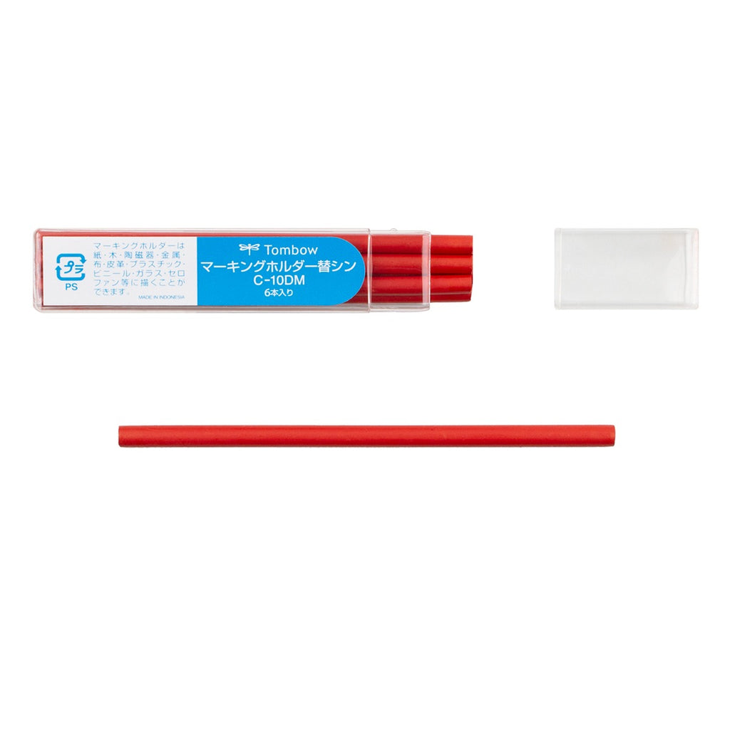 Marking Holder, Refill, Red, 6PC