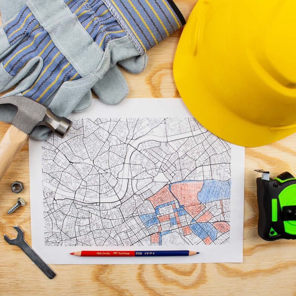 Tombow 8900-VP Colored Pencil, Red & Blue Lead, Box of 12