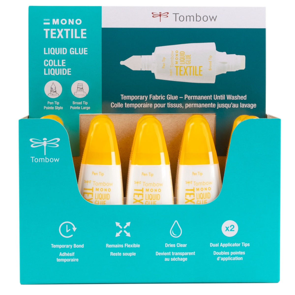 MONO Textile Liquid Glue, 10-Pack