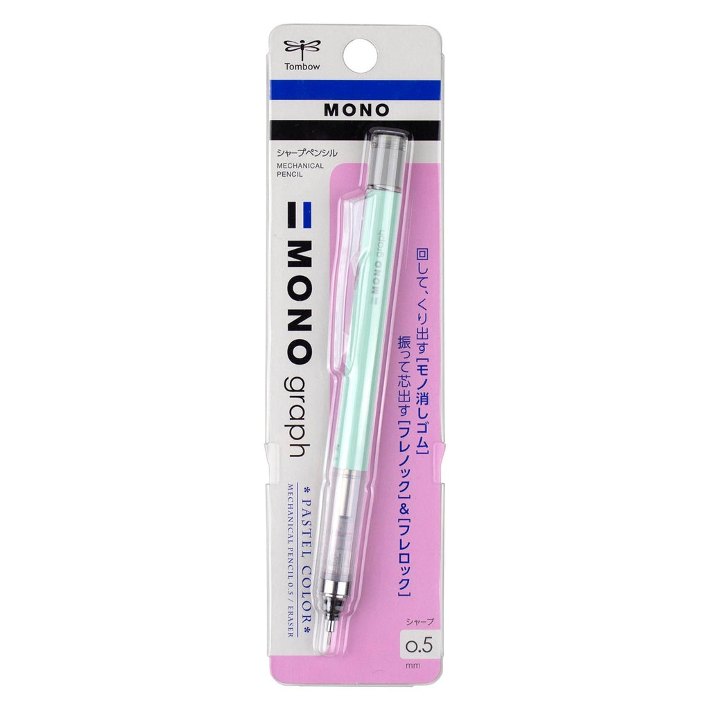 MONO Graph Mechanical Pencil, Pastel, Mint Green