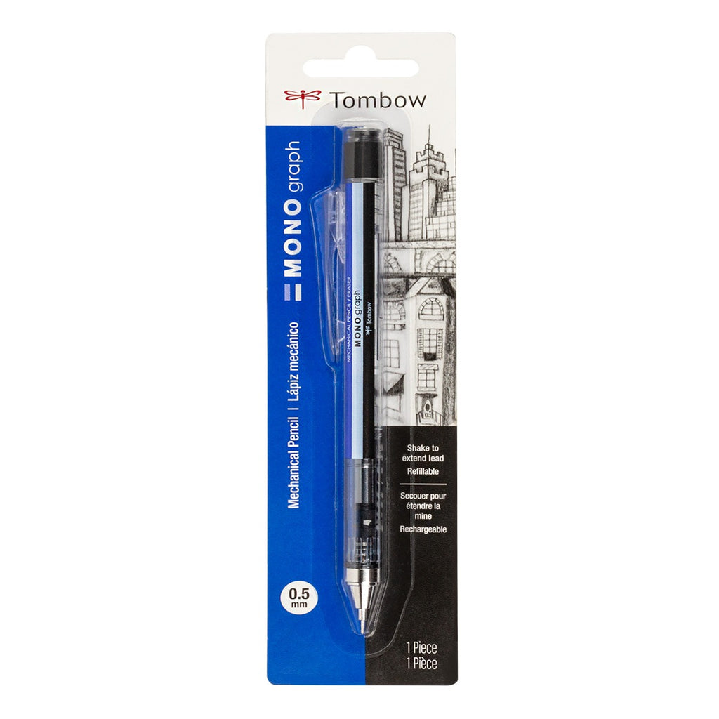 MONO Graph Mechanical Pencil, Tri-Color, Refillable, 0.5mm