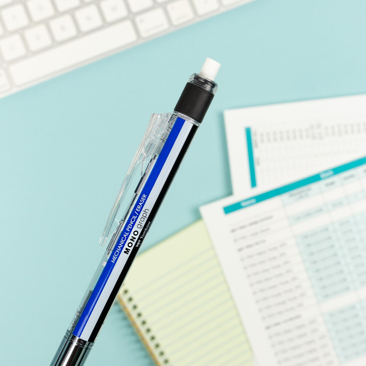 MONO Graph Mechanical Pencil, Tri Color, Refillable, 0.5mm