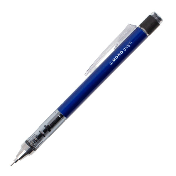 MONO Graph Mechanical Pencil, Blue, Refillable, 0.5mm – Tombow USA
