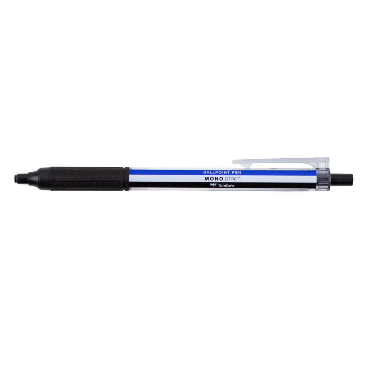 MONO Graph Lite Ballpoint Pen, TriColor, Black Ink, Refillable